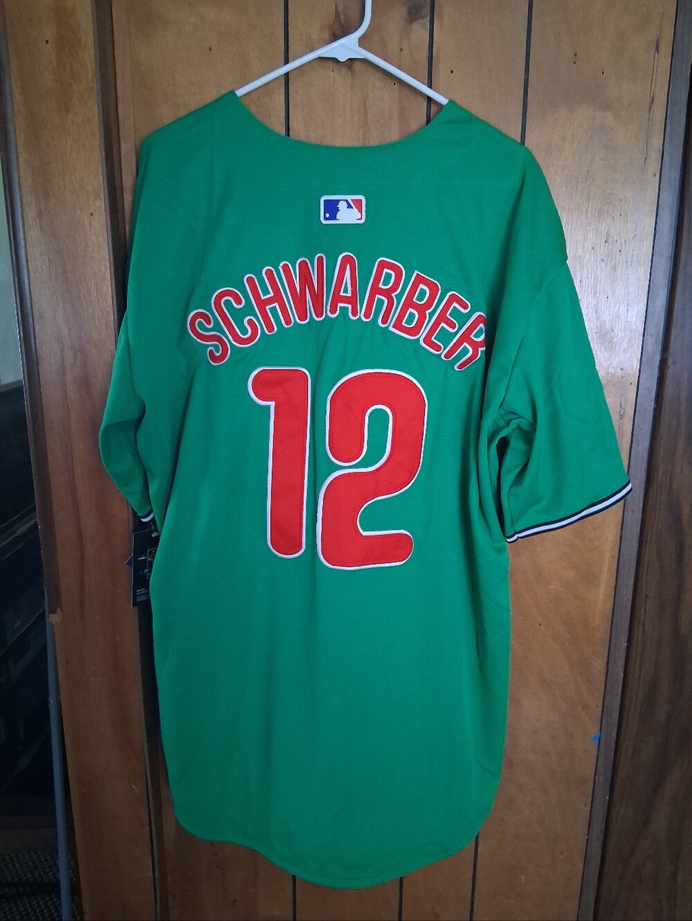 Mystery Sports Card With Kyle Schwarber Philadelphia Phillies XXL Jersey